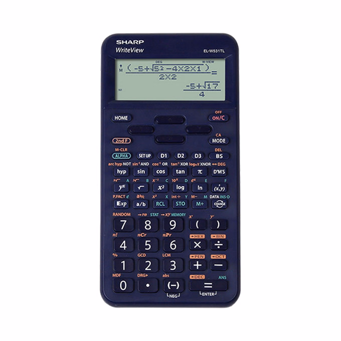 Számológép tudományos SHARP EL-W531TLBBL 420 funkciós 12 digit kék Számológép tudományos SHARP EL-W531TLBBL 420 funkciós 12 digit kék