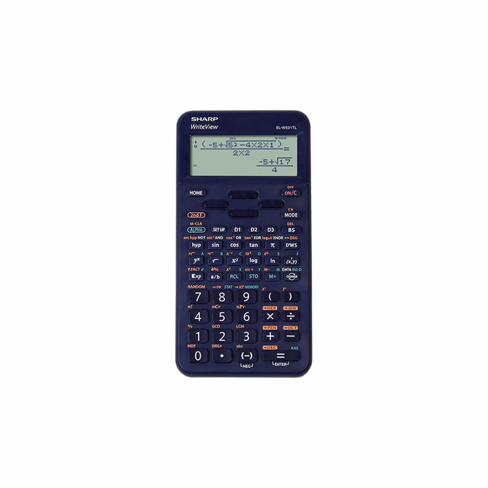 Számológép tudományos SHARP EL-W531TLBBL 420 funkciós 12 digit kék Számológép tudományos SHARP EL-W531TLBBL 420 funkciós 12 digit kék
