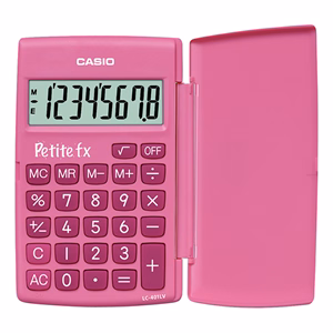 Számológép zseb CASIO LC 401 LV 8 digit pink Számológép zseb CASIO LC 401 LV 8 digit pink