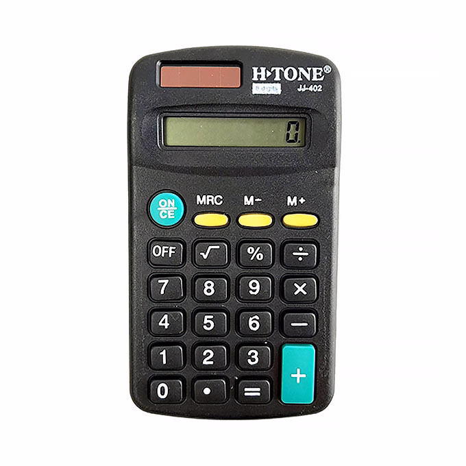 Számológép zseb H-TONE JJ402 8 digit