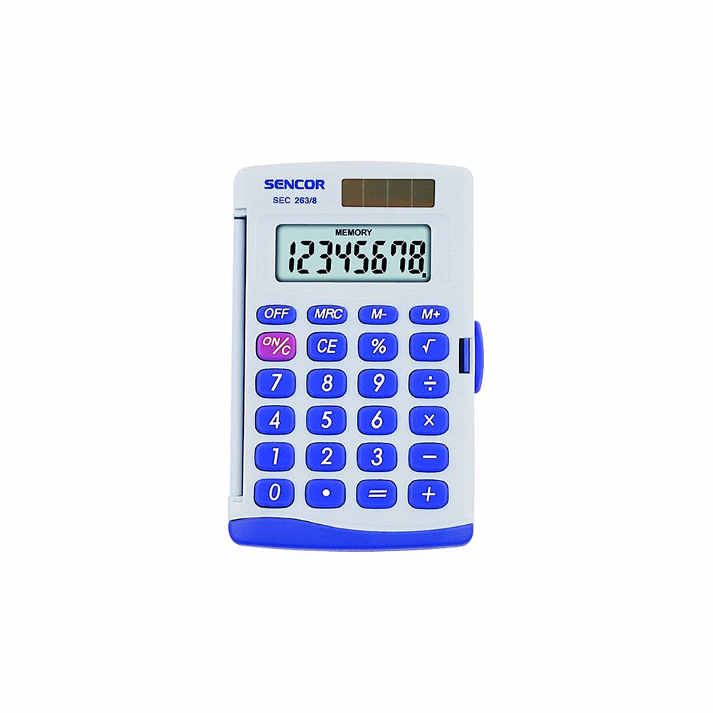 Számológép zseb SENCOR SEC 263/8 8 digit
