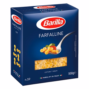 Száraztészta BARILLA farfalline N59. 500 g