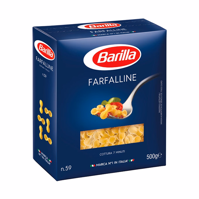 Száraztészta BARILLA farfalline N59. 500 g