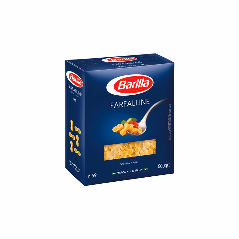 Száraztészta BARILLA farfalline N59. 500 g