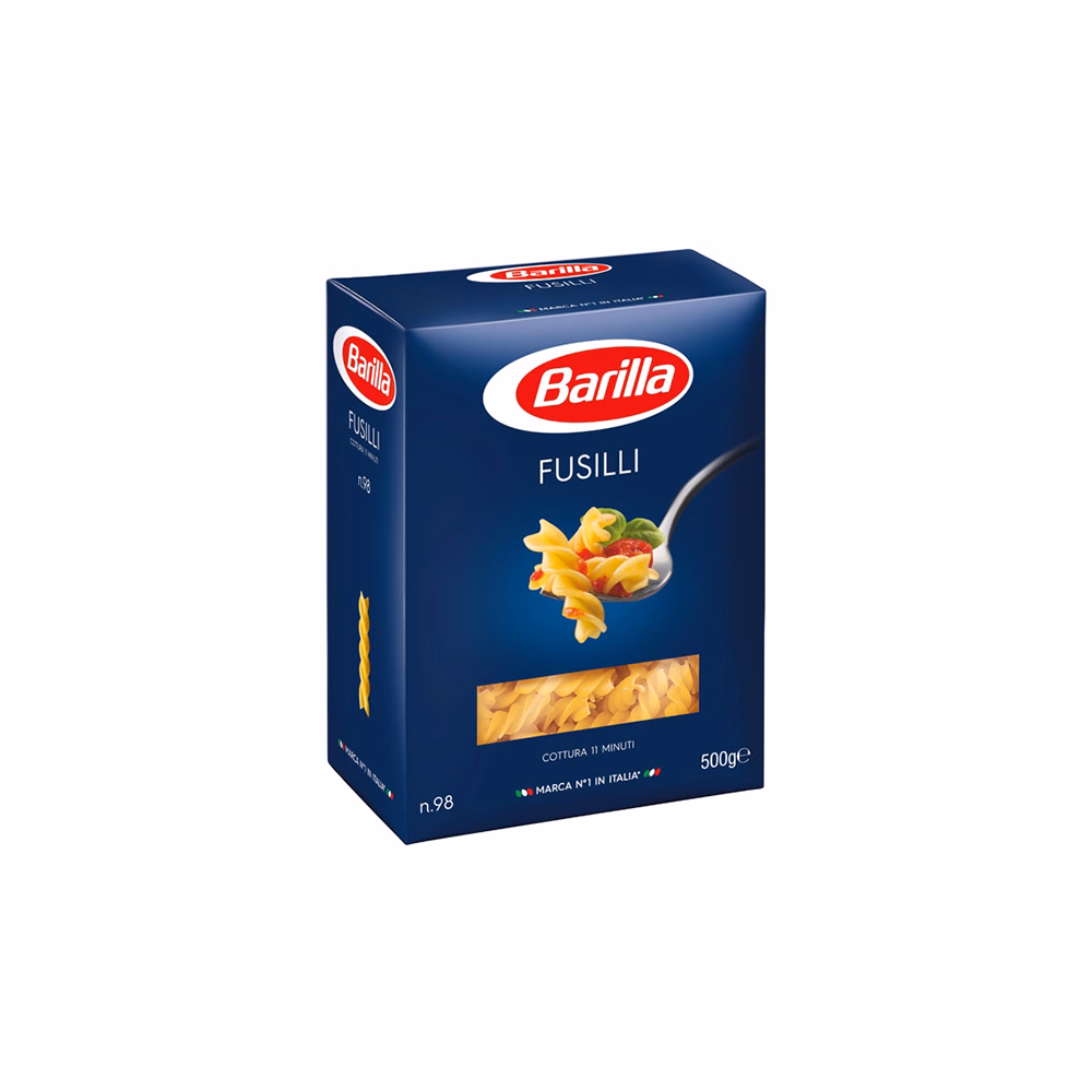 Száraztészta BARILLA fusilli N98. 500 g