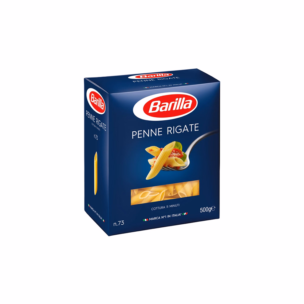 Száraztészta BARILLA rigate penne N73. 500g
