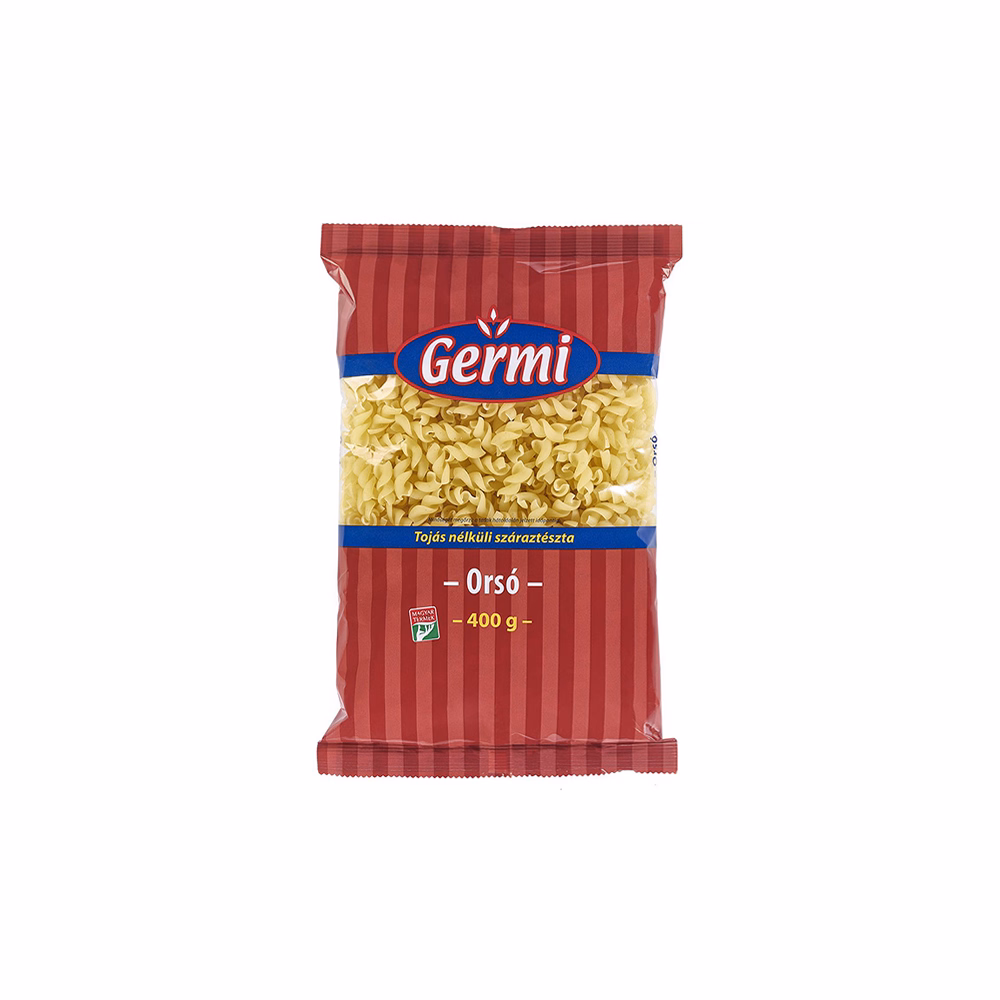Száraztészta orsó GYERMELYI Germi tojás nélküli 400 g