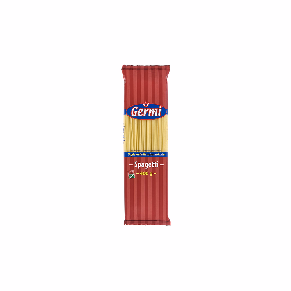 Száraztészta spagetti GYERMELYI Germi tojás nélküli 400 g