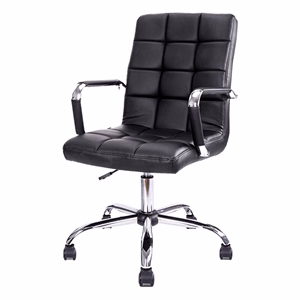 Szék forgó karfás DELI Monte Carlo fekete