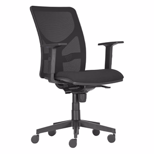 Szék forgó karfás Fontana +AR 11 fekete BN.8033