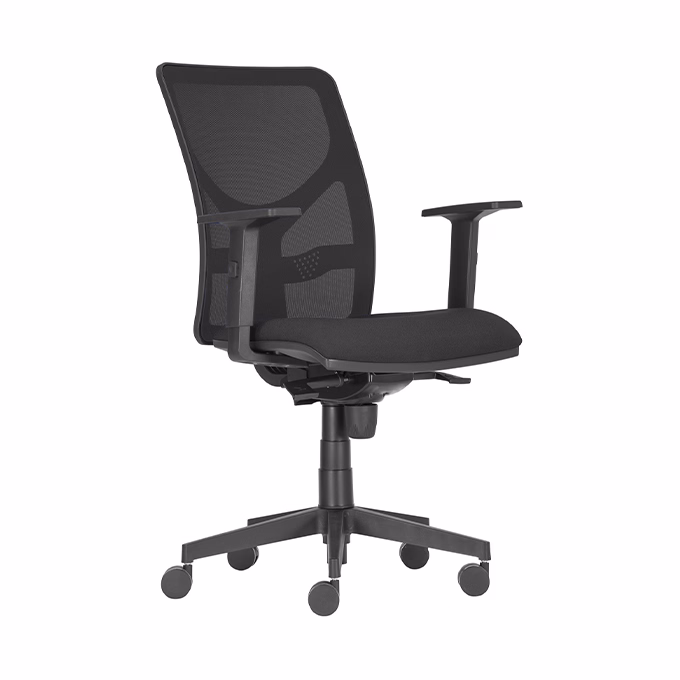 Szék forgó karfás Fontana +AR 11 fekete BN.8033