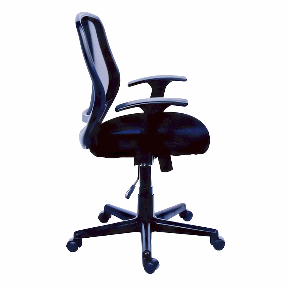 Szék forgó karfás MAYAH Fun fekete