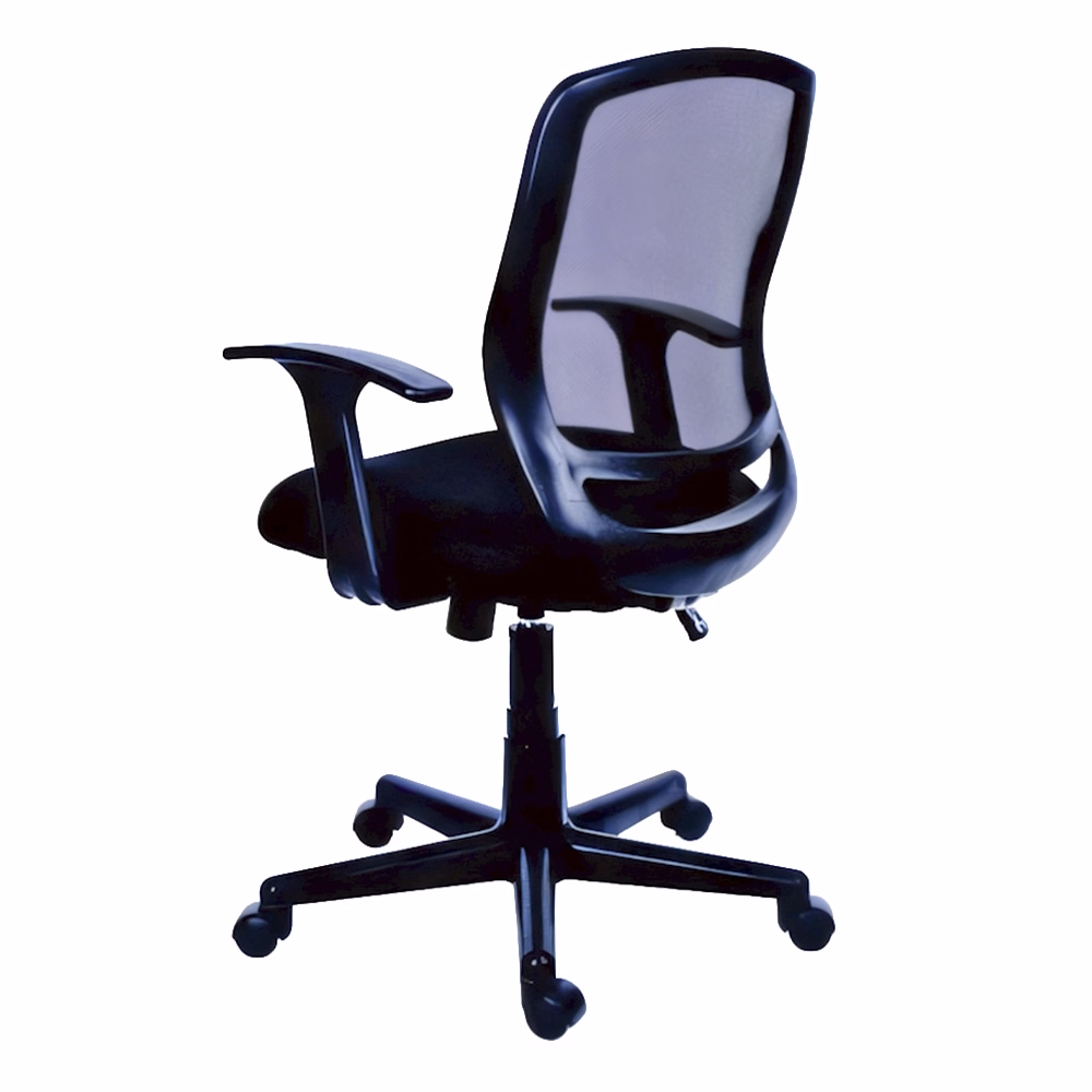 Szék forgó karfás MAYAH Fun fekete