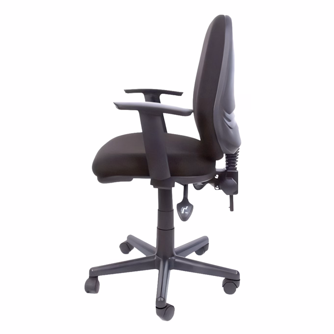 Szék forgó karfás MAYAH Smile fekete