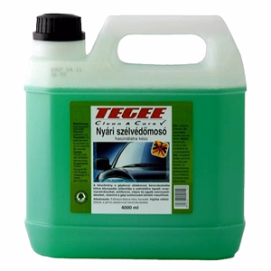 Szélvédőmosó folyadék TEGEE nyári 4 L