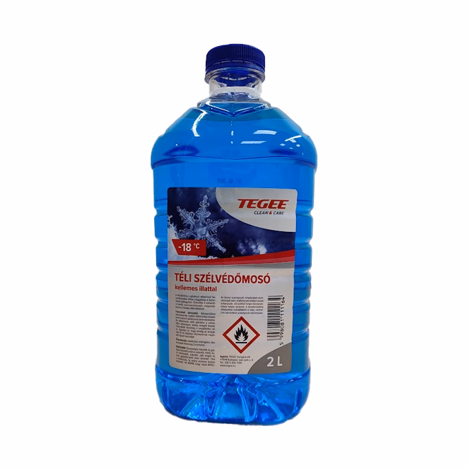 Szélvédőmosó folyadék TEGEE téli -18°C 2L