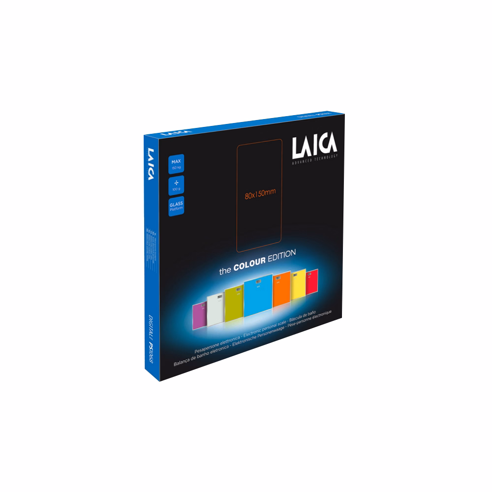 Személymérleg LAICA digitális, fehér - max 150 kg