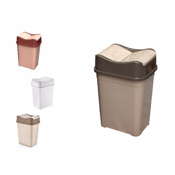 Szemetes billenő fedeles PELICANO 2,5L