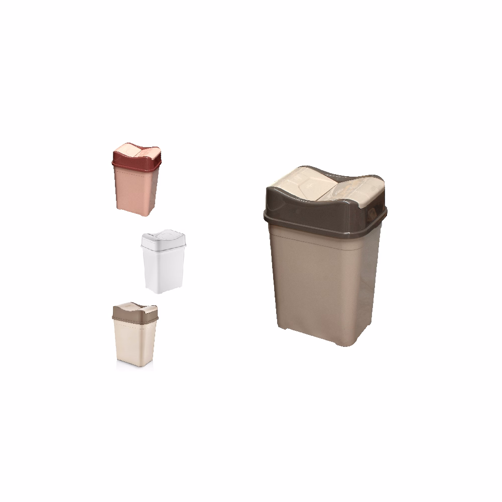 Szemetes billenő fedeles PELICANO 2,5L