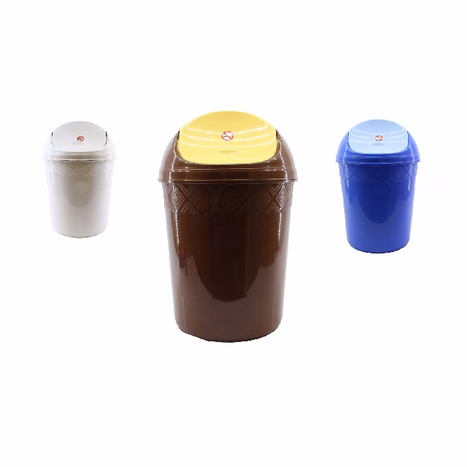 Szemetes billenő fedeles STERK2 kerek 6L