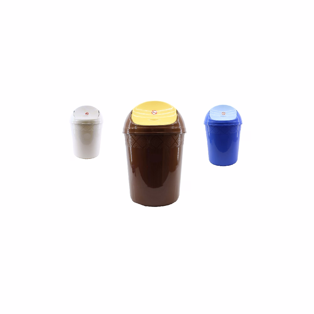 Szemetes billenő fedeles STERK2 kerek 6L