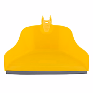 Szemeteslapát BONUS Handrix HACCP gumiéllel sárga