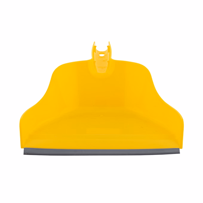 Szemeteslapát BONUS Handrix HACCP gumiéllel sárga