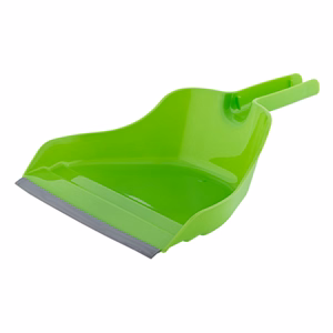 Szemeteslapát BONUS Handrix HACCP gumiéllel zöld