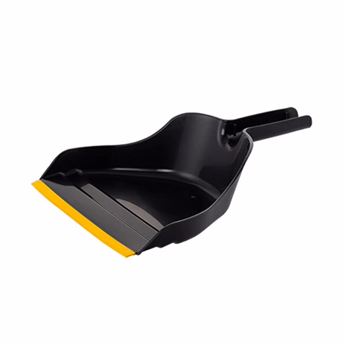 Szemeteslapát BONUS Handrix sárga gumi éllel