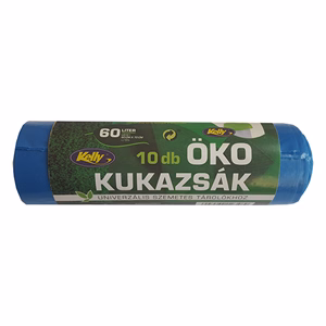 Szemeteszsák KELLY 60L Öko 60x70 cm 10 darabos