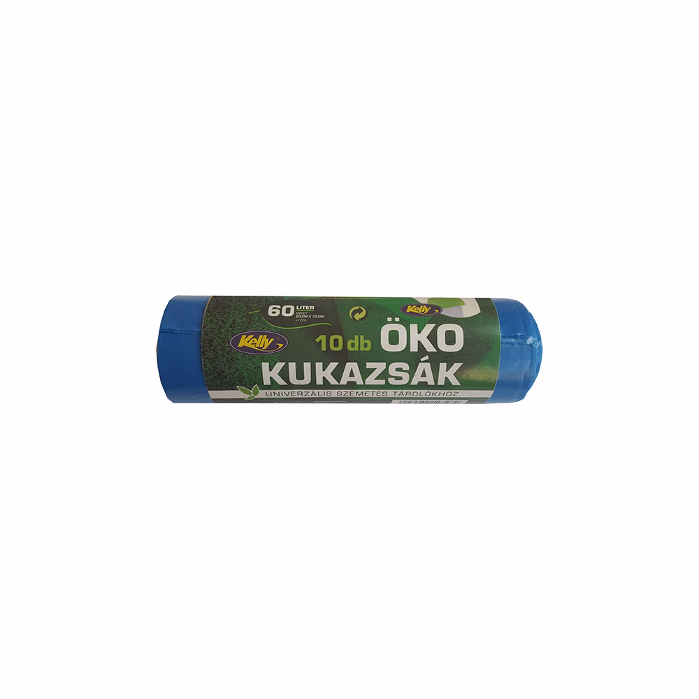 Szemeteszsák KELLY 60L Öko 60x70 cm 10 darabos