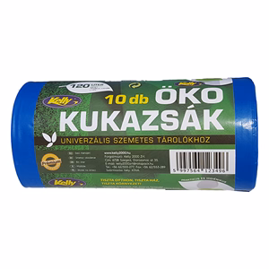Szemeteszsák KELLY 120L Öko 70x110 cm 120L 10 darabos