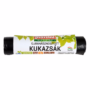 Szemeteszsák MAZZINI 110L újrahasznosított 5 darabos Szemeteszsák MAZZINI 110L újrahasznosított 5 darabos
