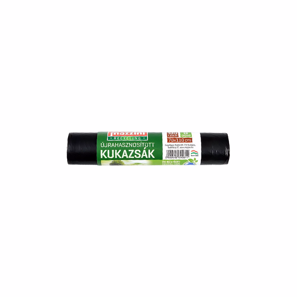 Szemeteszsák MAZZINI 135L újrahasznosított 5 darabos
