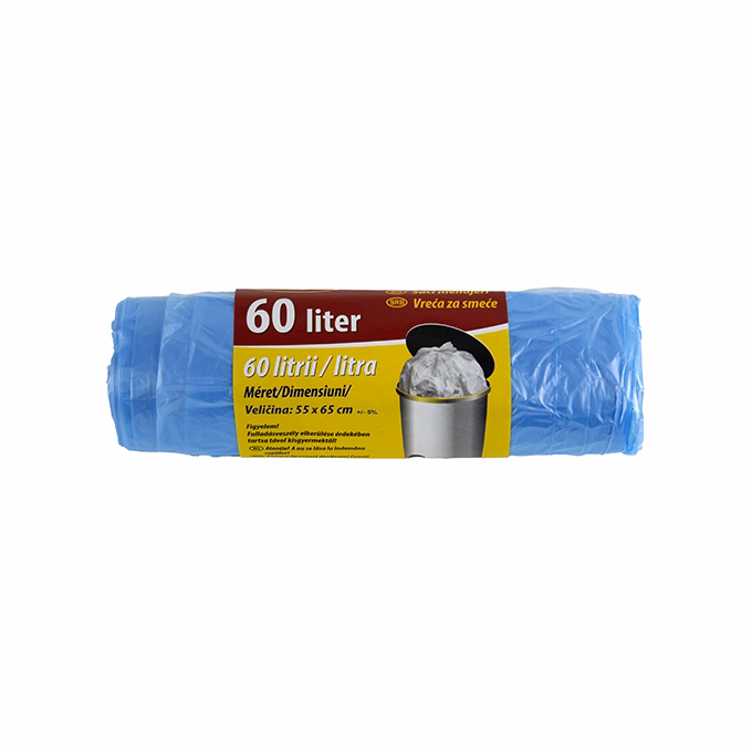 Szemeteszsák TUTI 60L 20 darabos Szemeteszsák TUTI 60L 20 darabos