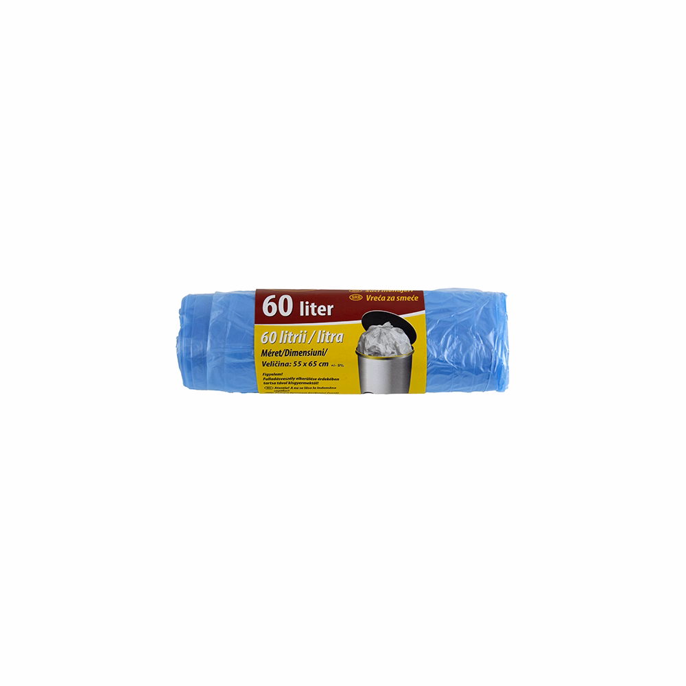 Szemeteszsák TUTI 60L 20 darabos Szemeteszsák TUTI 60L 20 darabos
