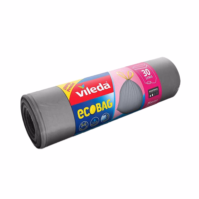 Szemeteszsák VILEDA Super+ 30L 10 darabos