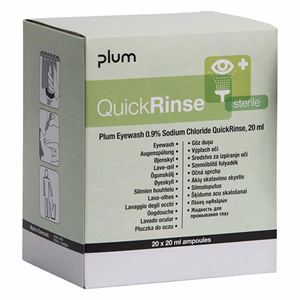 Szemkimosó ampulla PLUM QuickRinse utántöltő 5 db/csomag