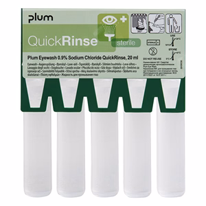 Szemkimosó ampulla PLUM QuickRinse utántöltő 5 db/csomag
