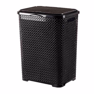 Szennyestartó Rattan hatású műanyag 45L különféle színekben Szennyestartó Rattan hatású műanyag 45L különféle színekben