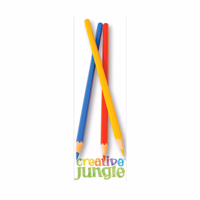 Színes ceruza CREATIVE JUNGLE hatszögletű 6 darabos
