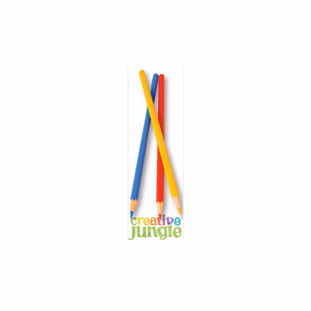 Színes ceruza CREATIVE JUNGLE hatszögletű 6 darabos