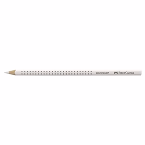 Színes ceruza FABER-CASTELL Grip 2001 háromszögletű fehér Színes ceruza FABER-CASTELL Grip 2001 háromszögletű fehér