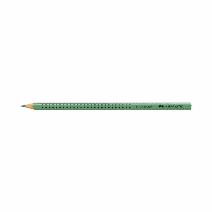 Színes ceruza FABER-CASTELL Grip 2001 háromszögletű metál zöld