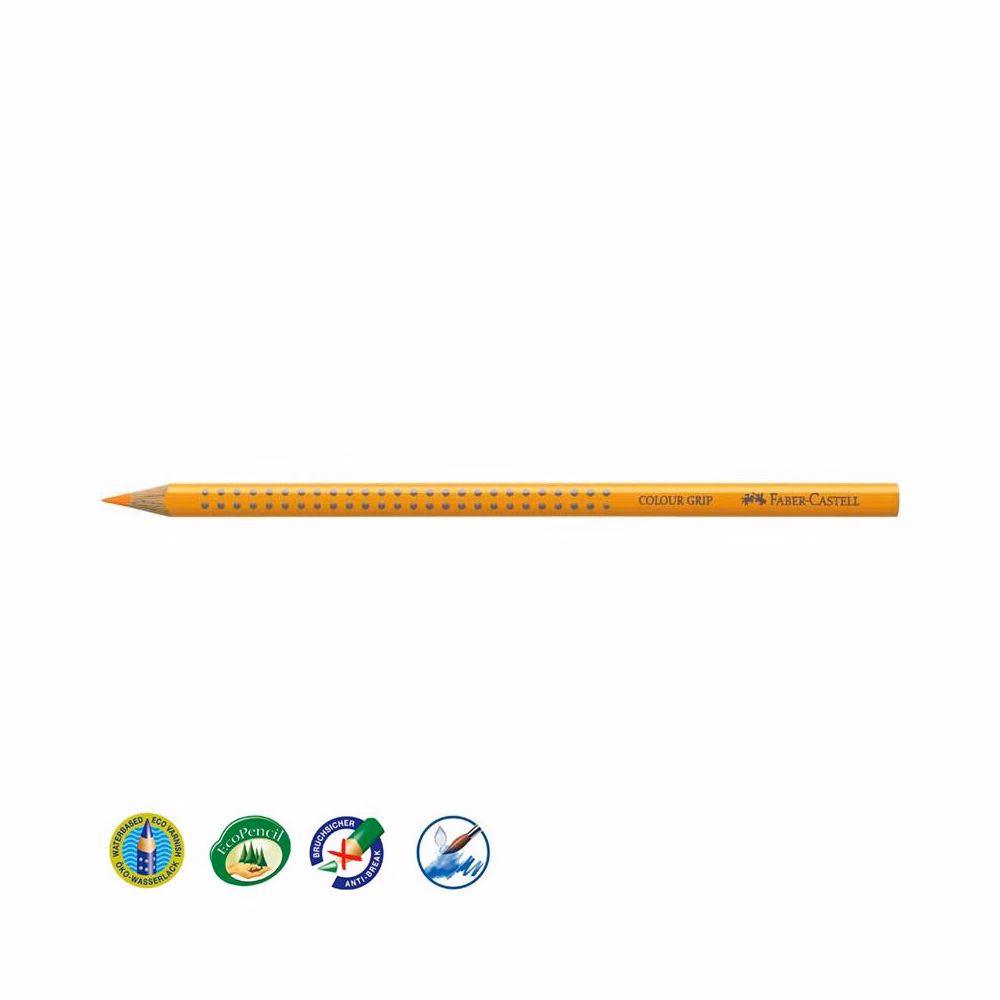Színes ceruza FABER-CASTELL Grip 2001 háromszögletű narancssárga Színes ceruza FABER-CASTELL Grip 2001 háromszögletű narancssárga