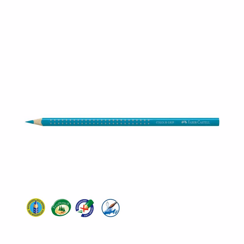 Színes ceruza FABER-CASTELL Grip 2001 háromszögletű világos türkiz