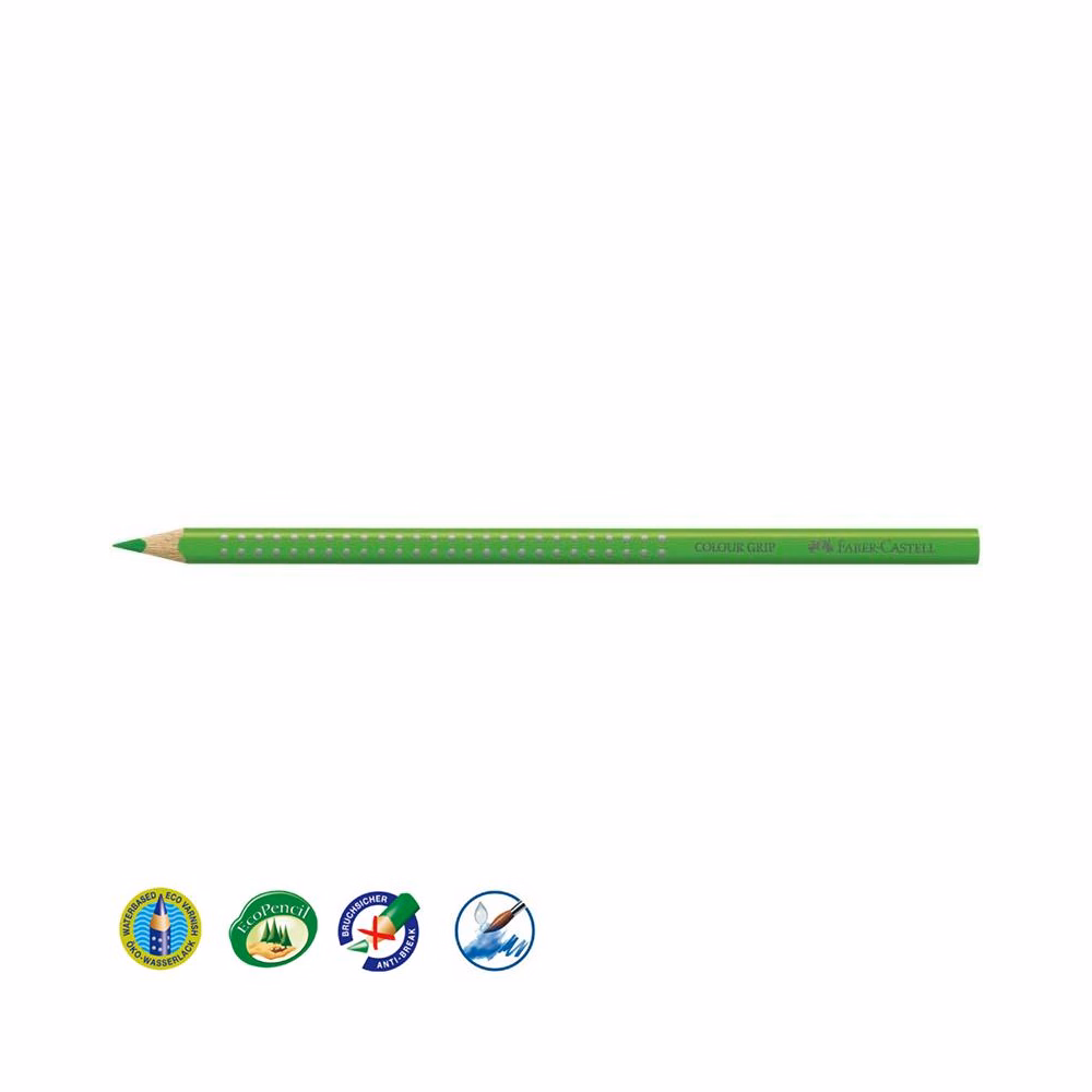 Színes ceruza FABER-CASTELL Grip 2001 háromszögletű világos zöld