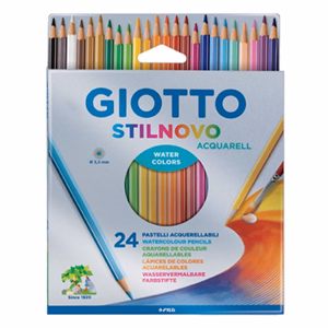 Színes ceruza GIOTTO Stilnovo aquarell 24 darabos