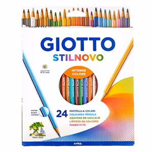 Színes ceruza GIOTTO Stilnovo hatszögletű 24 darabos Színes ceruza GIOTTO Stilnovo hatszögletű 24 darabos