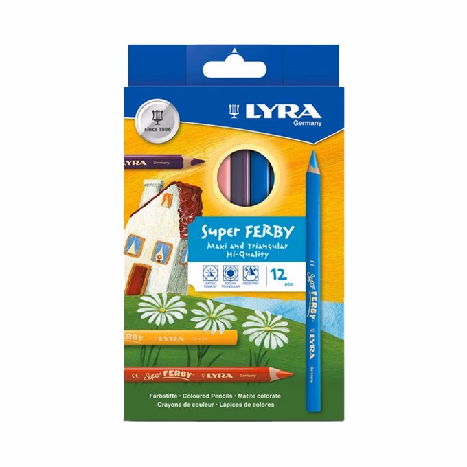 Színes ceruza LYRA Super ferby 12 darabos